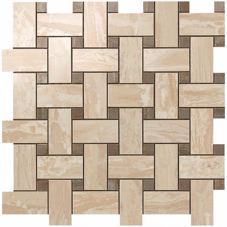 S.M. Woodstone Champagne Twist Mosaic / S.M. Вудстоун Шампань Мозаика Твист