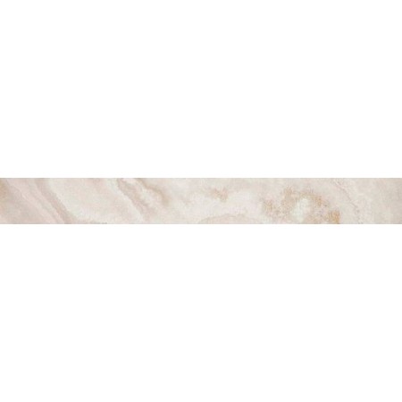 S.O. Pure White Listello Lap 7,3x59 / С.О. Пьюр Вайт Бордюр Лаппато 7,3х59