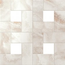S.O. Pure White Mosaic Lap / С.О. Пьюр Вайт Мозаика Лаппато 45x45 (0.405 м2 / 2 шт.)