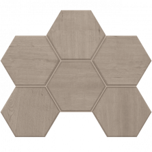 Мозаика CW01 Hexagon 25x28,5 непол.