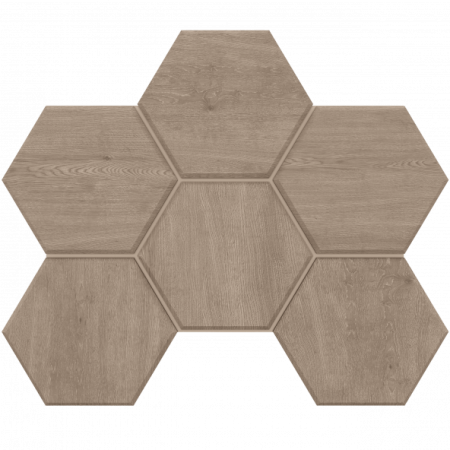 Мозаика CW02 Hexagon 25x28,5 непол.