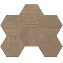 Мозаика CW03 Hexagon 25x28,5 непол.