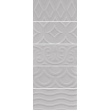 Плитка 16018 Авеллино серый стр. mix 7,4х15 (0,98/31,36)