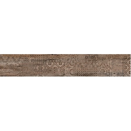Керамический гранит 20х119,5 Про Вуд беж темный декорированный обрезной (1,434/34,416 м2)