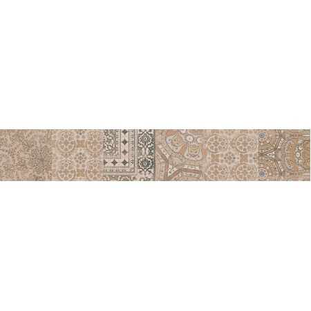 Керамический гранит 20x119,5 Про Вуд беж светлый декорированный обрезной (1,434/34,416 м2)