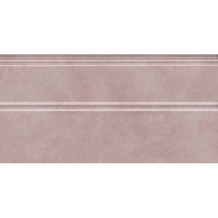 Керамический плинтус 30х15 Марсо розовый обрезной
