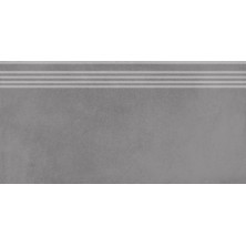 Керамическая ступень 30х60 Мирабо серый обрезной