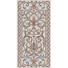 Керамический гранит 119,5х238,5 Мозаика беж декорированный лаппатированный (2,85/42,75)