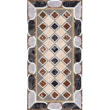 Керамический гранит 119,5х238,5 Композиция декорированный лаппатированный (2,85/42,75)