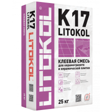 Клеевая смесь LITOKOL K17 серый (C1) 25 кг