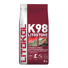 Клеевая смесь LITOSTONE K98 серый 5кг