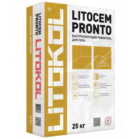 LITOCEM PRONTO Самонивелирующаяся смесь