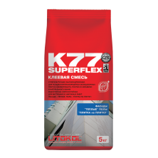 Клеевая смесь SUPERFLEX K77 серый 5кг
