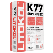 Клеевая смесь SUPERFLEX K77 серый 25кг