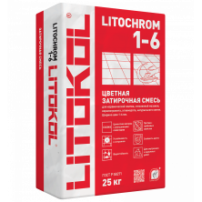 Затирочная смесь LITOCHROM 1-6 25кг