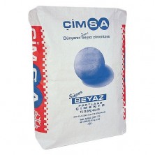Цемент Белый Cimsa (СЕМ I 52,5 R) мешки по 50 кг (подд.390 шт.) (подд.39 шт.)