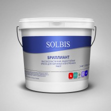 Краска  SOLBIS Бриллиант (ВД-АК-103) 12 кг