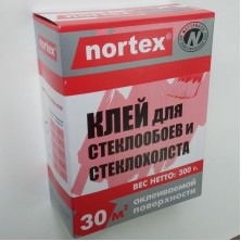 Сухой клей для стеклообоев «Nortex», 300 гр.